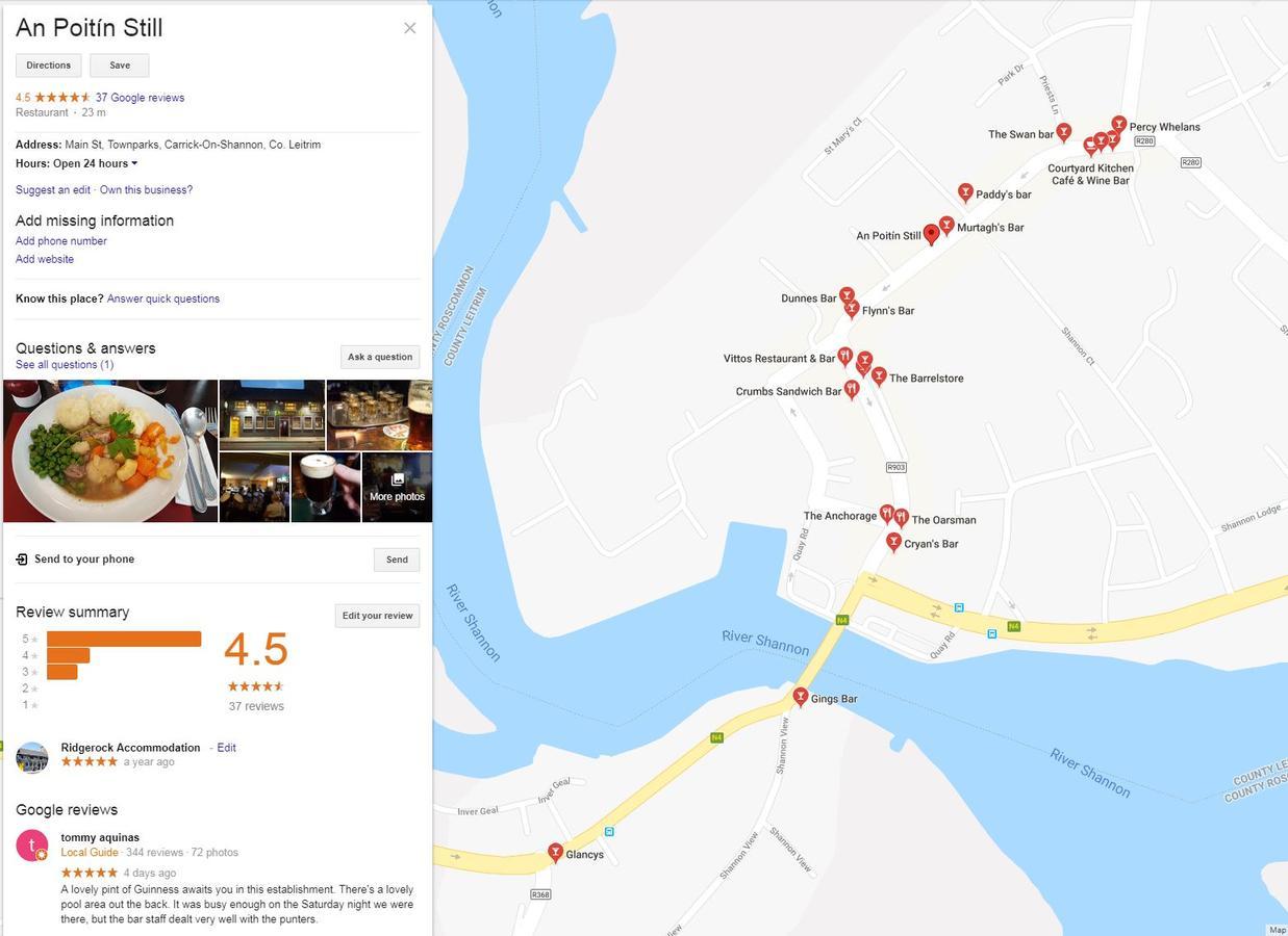 Ridge-Rock Accommodation Carrick on Shannon Екстериор снимка